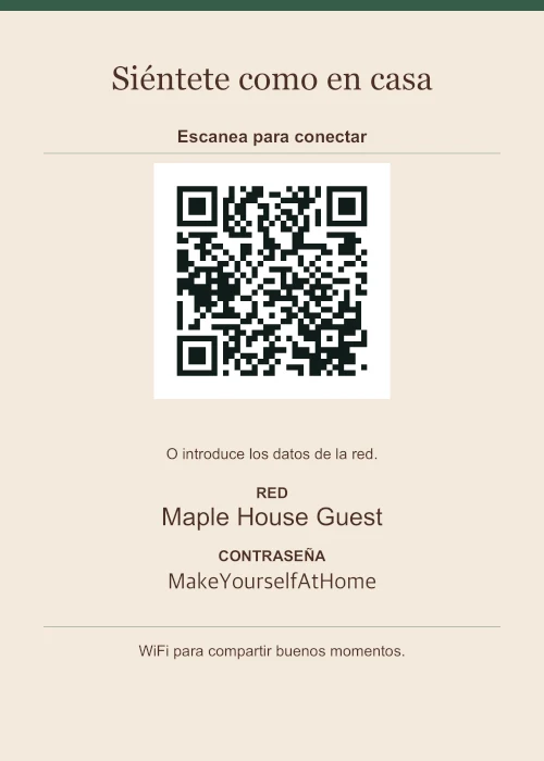 Coffeehouse: Papel cálido y separadores discretos.